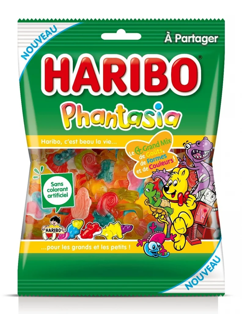 HARIBO - SCHTROUMPFS 40gr Boite de 30 mini sachets - Bonbons Haribo -  Grossiste bonbon